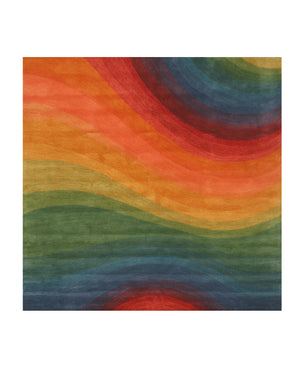 EORC Hand-tufted Wool Lollipop Contemporary Abstract Desertland Rug