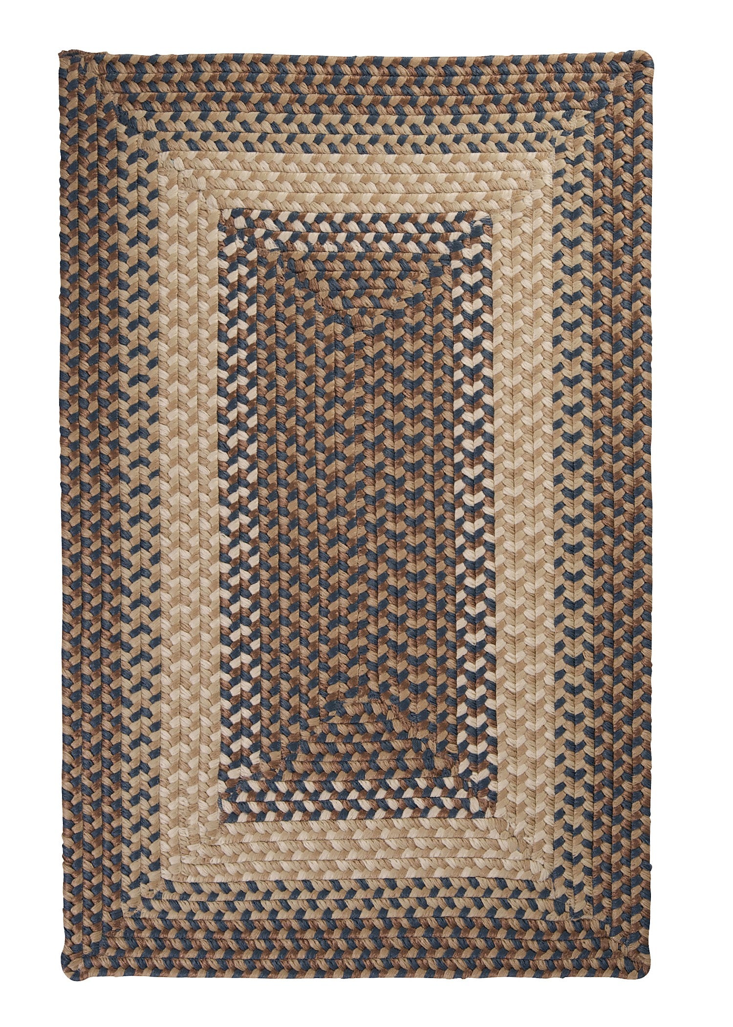 Colonial Mills Tiburon TB09 Stone Blue Indoor/Outdoor Area Rug