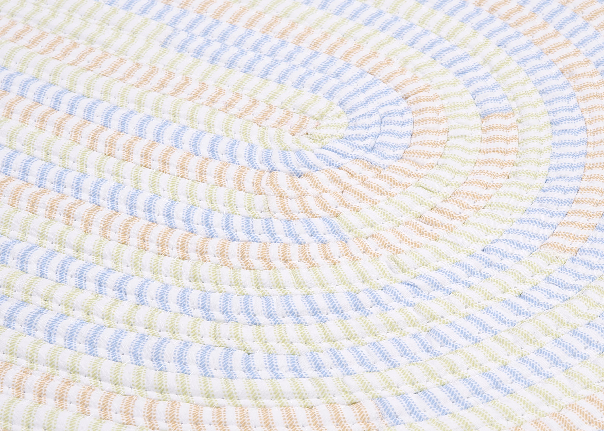 Colonial Mills Ticking Stripe TK58 Starlight Teen/Kids Area Rug