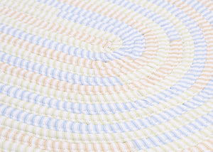 Colonial Mills Ticking Stripe TK58 Starlight Teen/Kids Area Rug