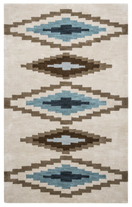 Rizzy Home Tumble Weed Loft TL9056 Beige Southwest/Tribal Area Rug