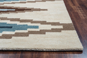 Rizzy Home Tumble Weed Loft TL9056 Beige Southwest/Tribal Area Rug