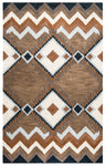 Rizzy Home Tumble Weed Loft TL9147 Multi-Colored Southwest/Tribal Area Rug