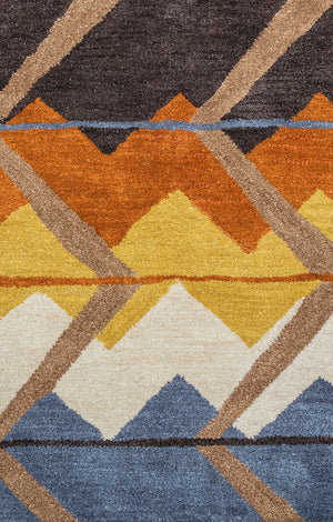 Rizzy Home Tumble Weed Loft TL9150 Multi-Colored Southwest/Tribal Area Rug