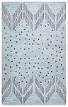 Rizzy Home Tumble Weed Loft TL9249 Light Blue Southwest/Tribal Area Rug
