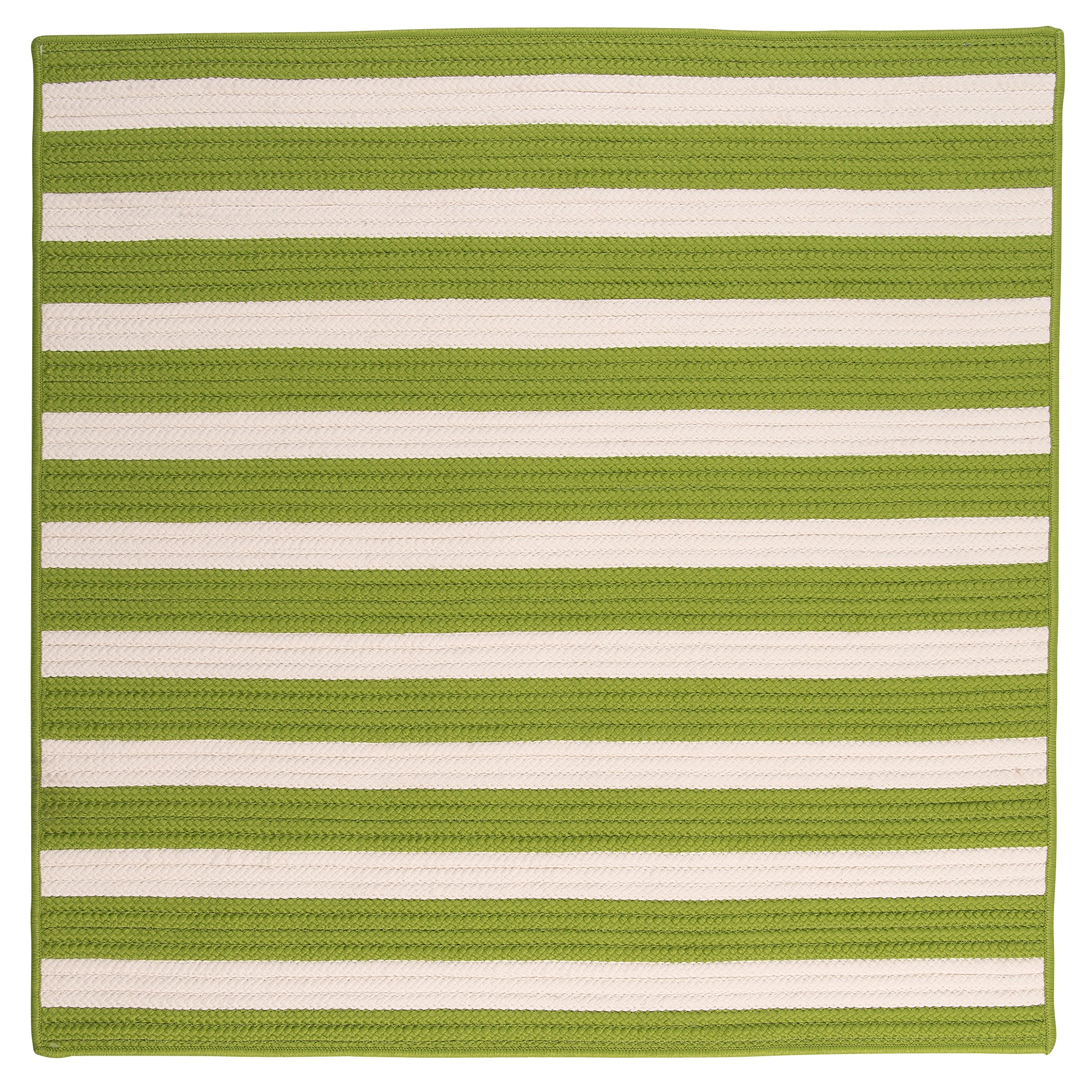 Colonial Mills Stripe It TR29 Bright Lime Indoor/Outdoor Area Rug