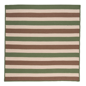 Colonial Mills Stripe It TR69 Moss-stone Indoor/Outdoor Area Rug