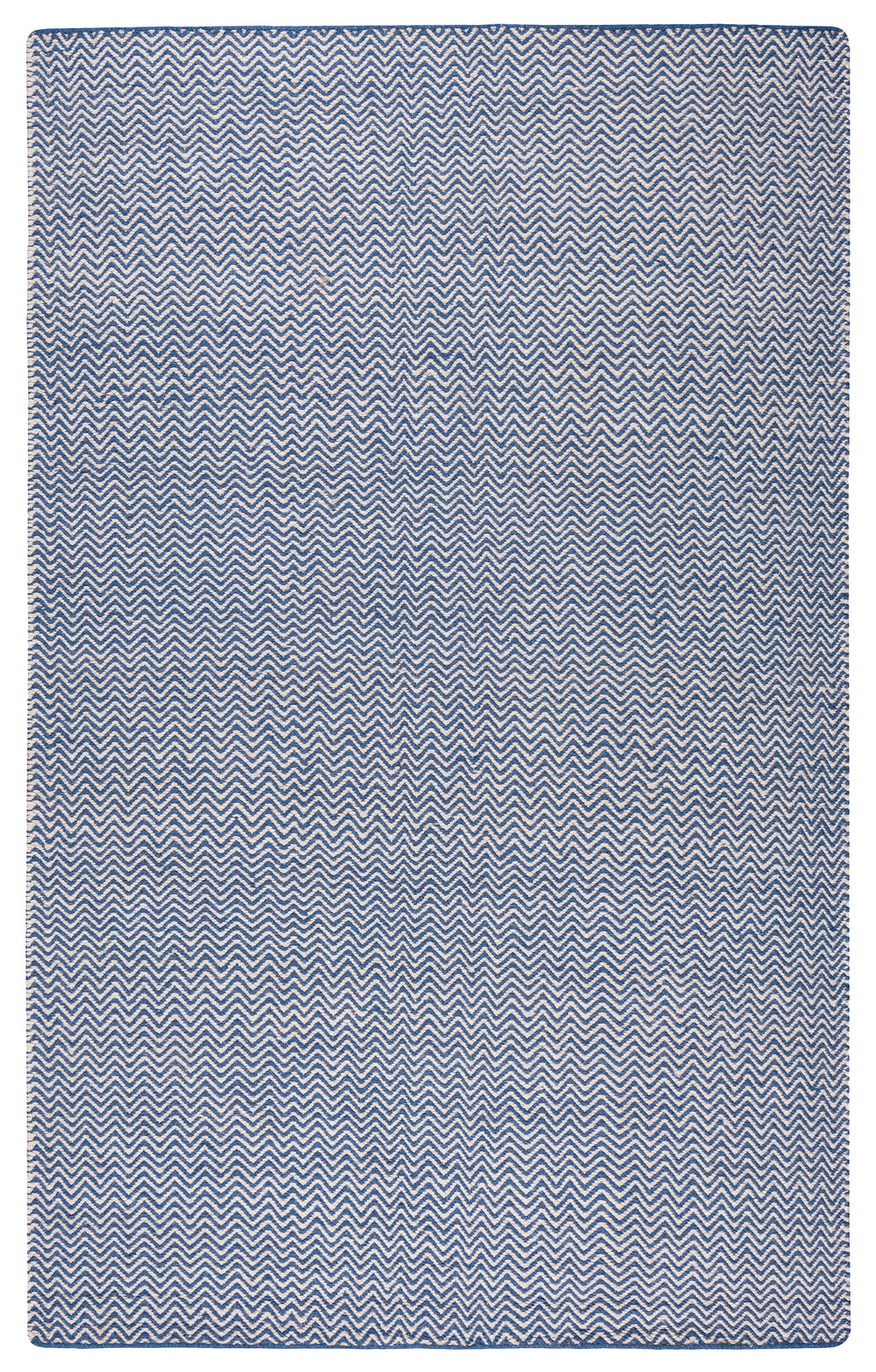 Rizzy Home Twist TW2922 Blue Chevron Area Rug