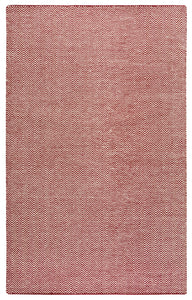 Rizzy Home Twist TW2967 Burgundy Chevron Area Rug