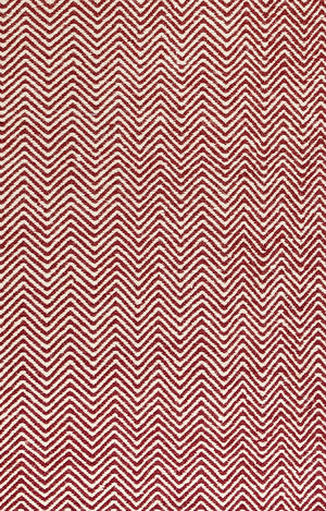 Rizzy Home Twist TW2967 Burgundy Chevron Area Rug