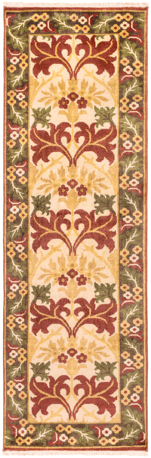 Surya Uncharted UND2007 Brown/Red Arts and Crafts Area Rug