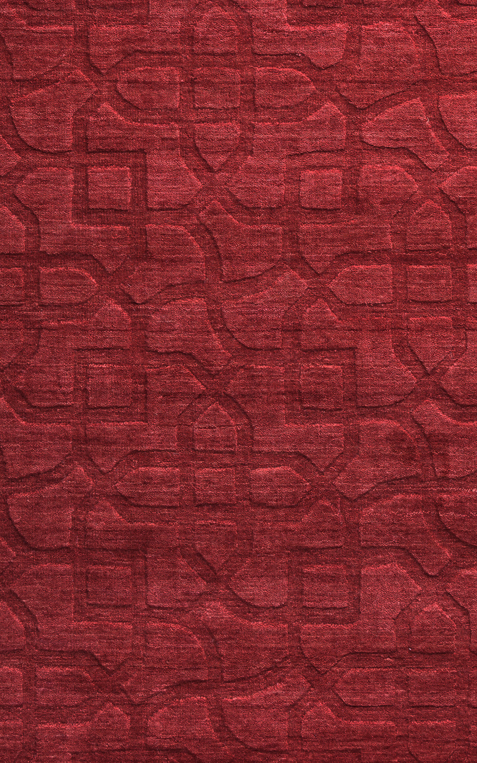 Rizzy Home Uptown UP2453 Red Solid Area Rug