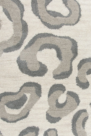 Rizzy Home Valintino VN215A Gray Animal/Cheetah Area Rug