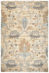 Rizzy Home Valintino VN610A Beige Motif Area Rug