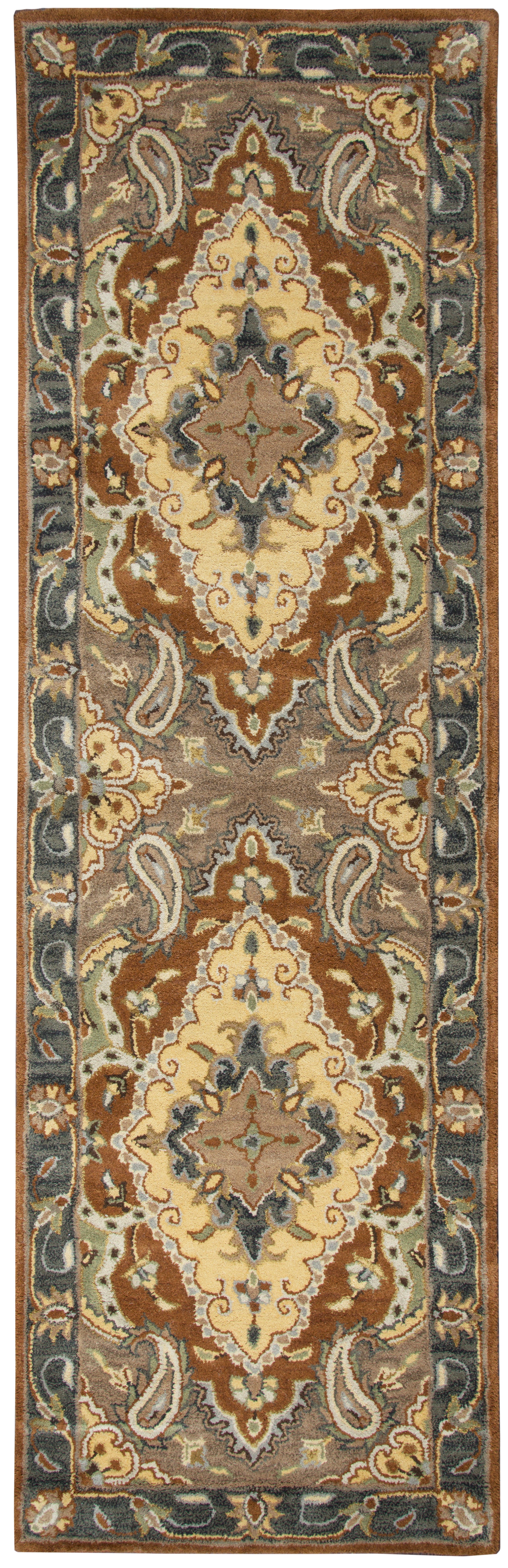 Rizzy Home Valintino VN9451 Multi-Colored Border Area Rug