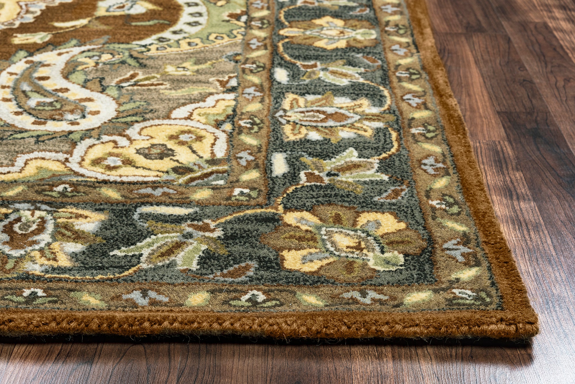 Rizzy Home Valintino VN9451 Multi-Colored Border Area Rug