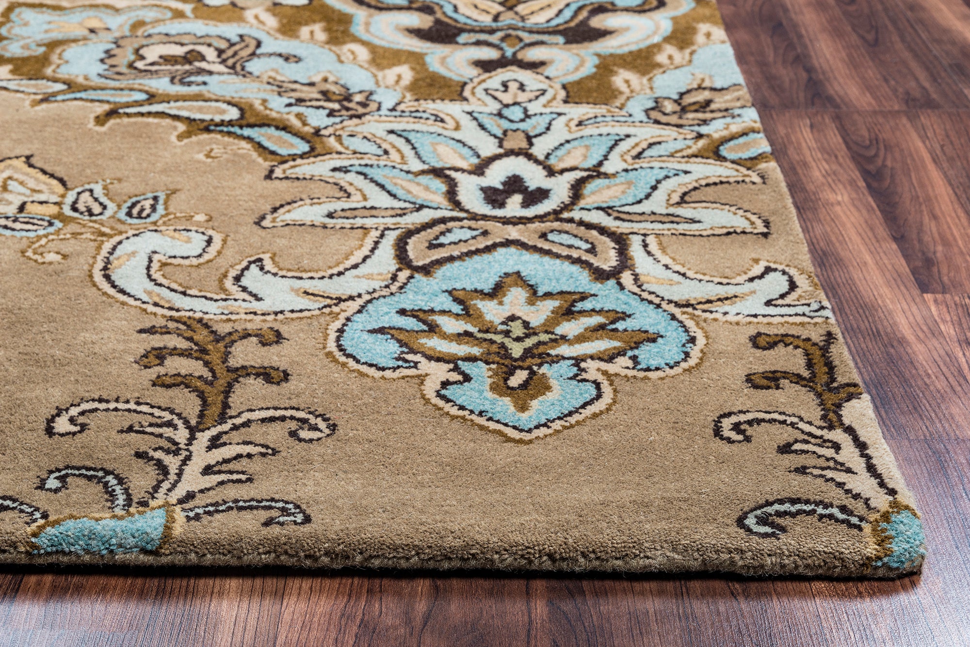 Rizzy Home Volare VO1683 Brown Ornamental Area Rug