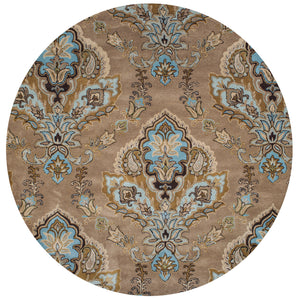 Rizzy Home Volare VO1683 Brown Ornamental Area Rug