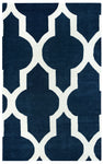 Rizzy Home Volare VO2132 Navy Trellis Area Rug