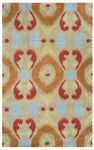 Rizzy Home Volare VO2190 Khaki Ikat Area Rug