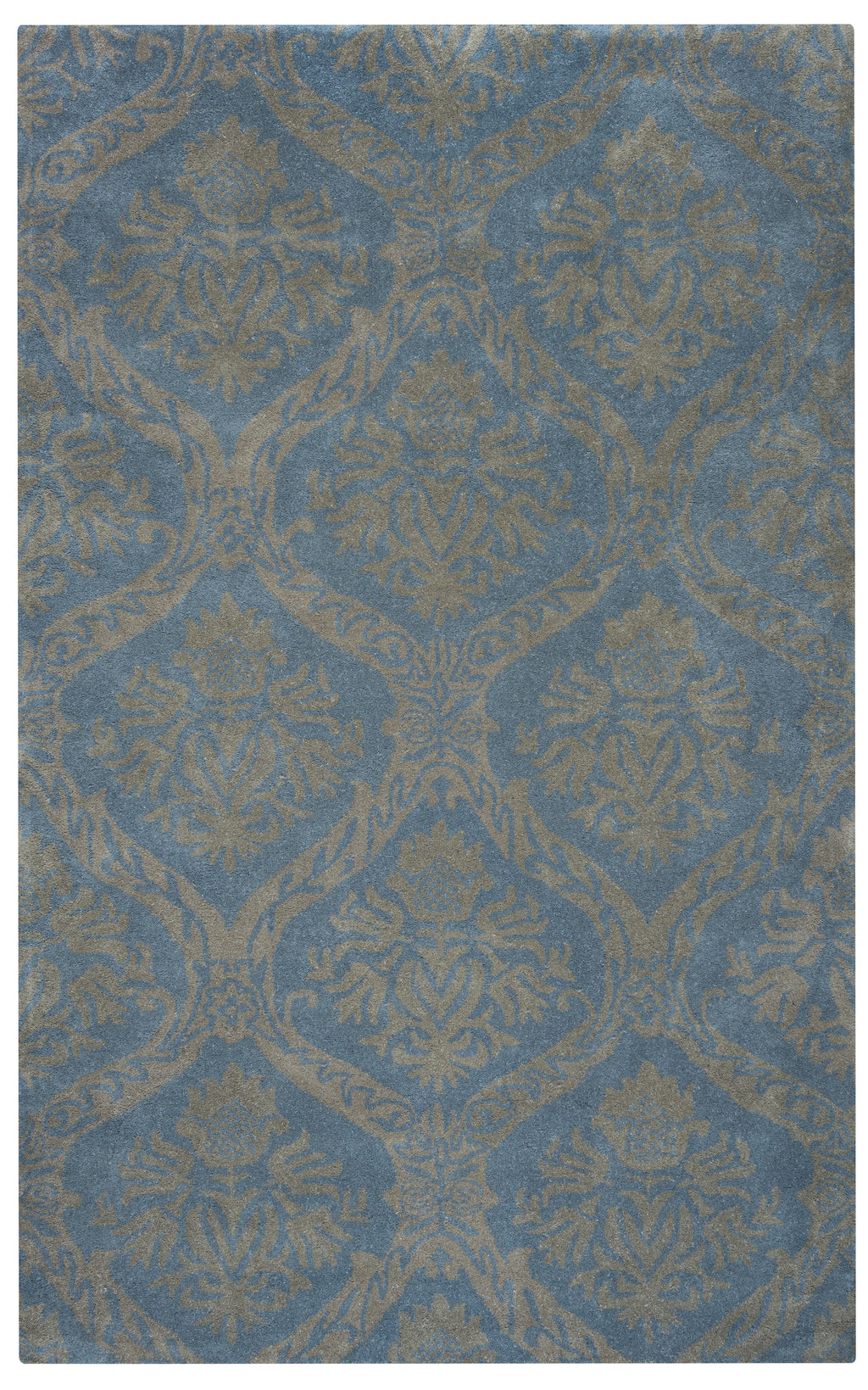 Rizzy Home Volare VO2287 Blue Trellis Area Rug