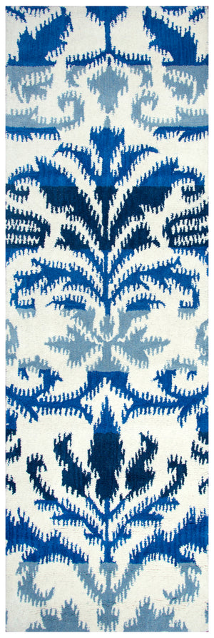 Rizzy Home Volare VO2584 Ivory Ikat Area Rug