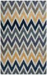 Rizzy Home Volare VO8170 Ivory Chevron Area Rug