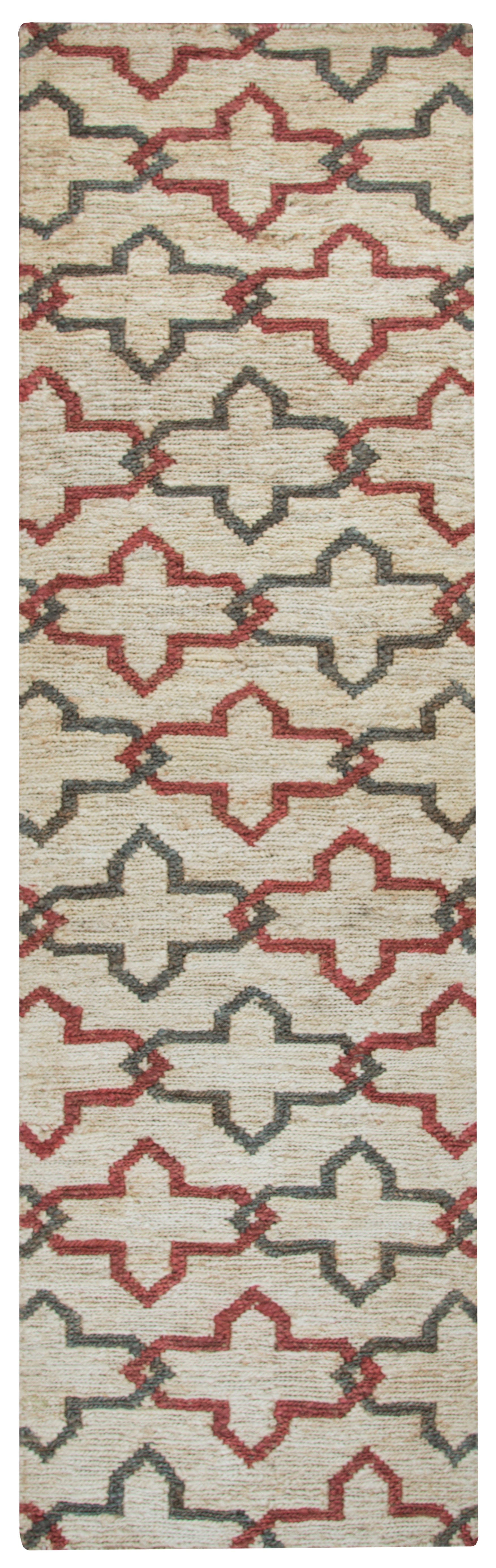 Rizzy Home Whittier WR9621 Natural Trellis Area Rug