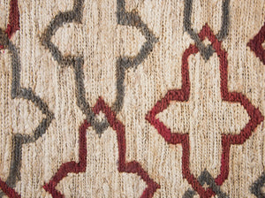 Rizzy Home Whittier WR9621 Natural Trellis Area Rug