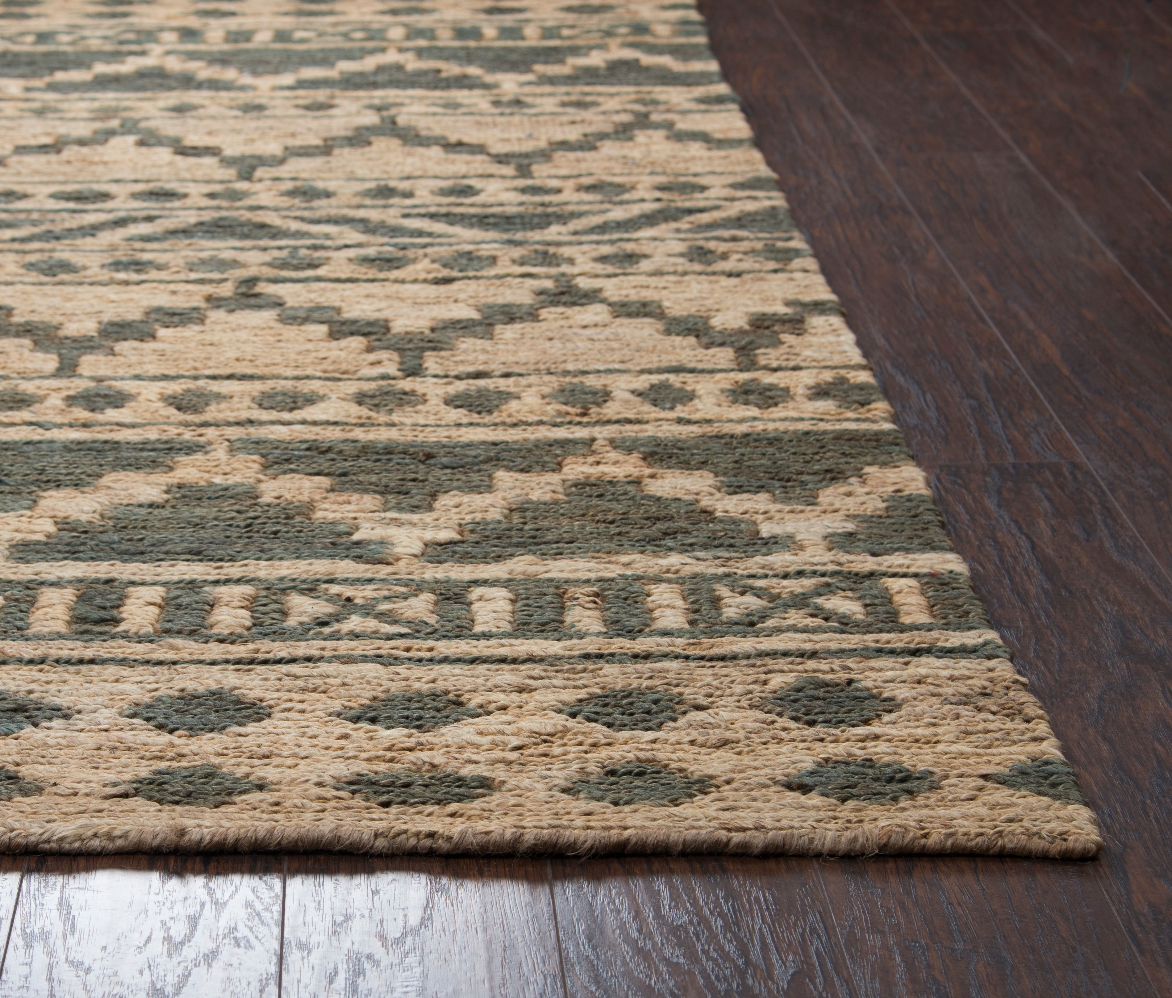 Rizzy Home Whittier WR9627 Sage Southwest/Tribal Area Rug