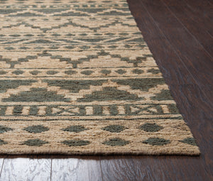 Rizzy Home Whittier WR9627 Sage Southwest/Tribal Area Rug