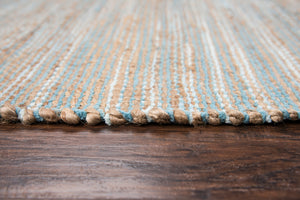 Rizzy Home Wynwood WY708A Aqua Strips Area Rug