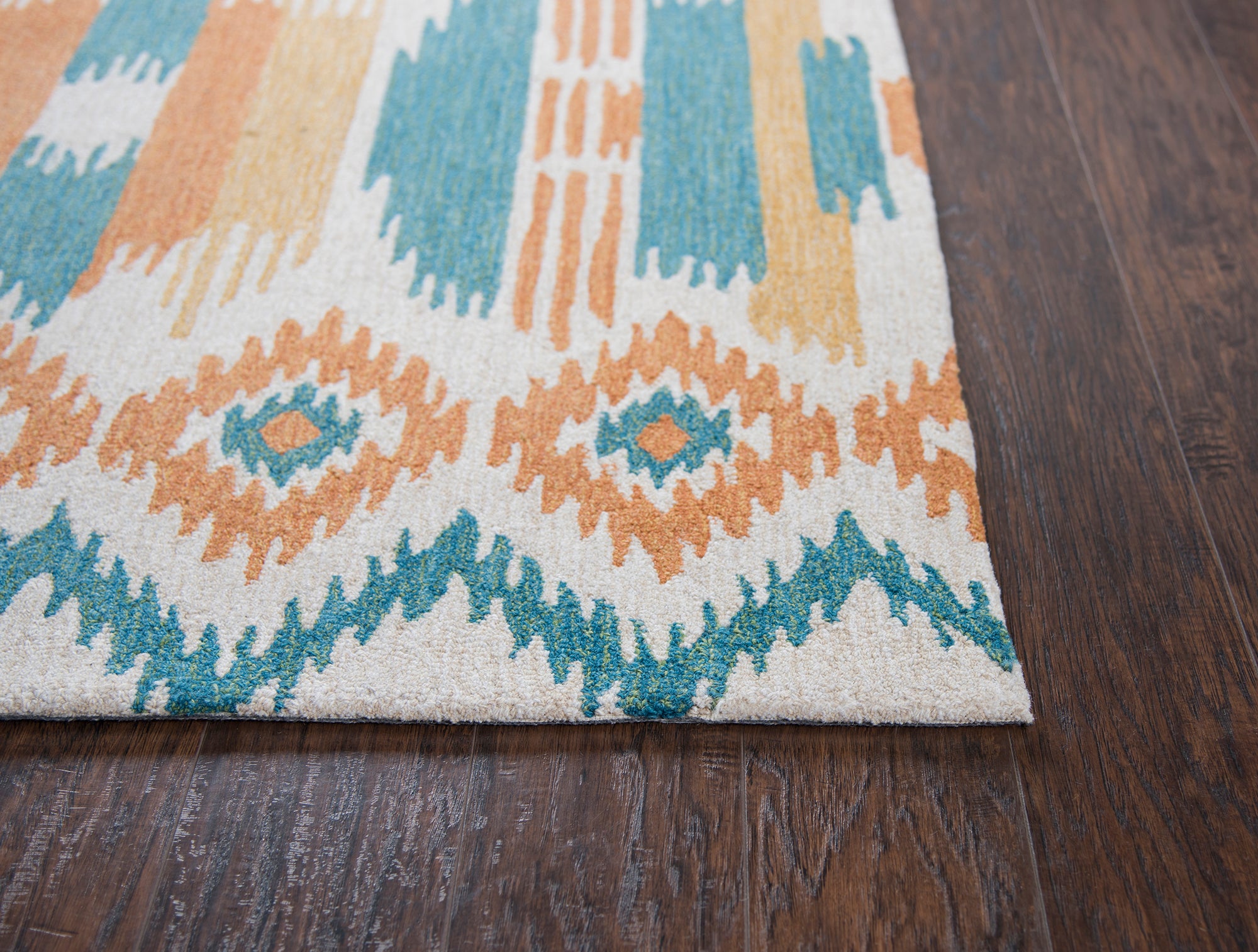Rizzy Home Zingaro ZI015B Natural Strips/Ikat Area Rug