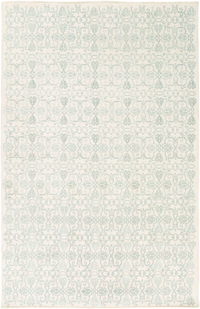 Surya Adeline ADE6003 Green/Neutral Medallion and Damask Area Rug
