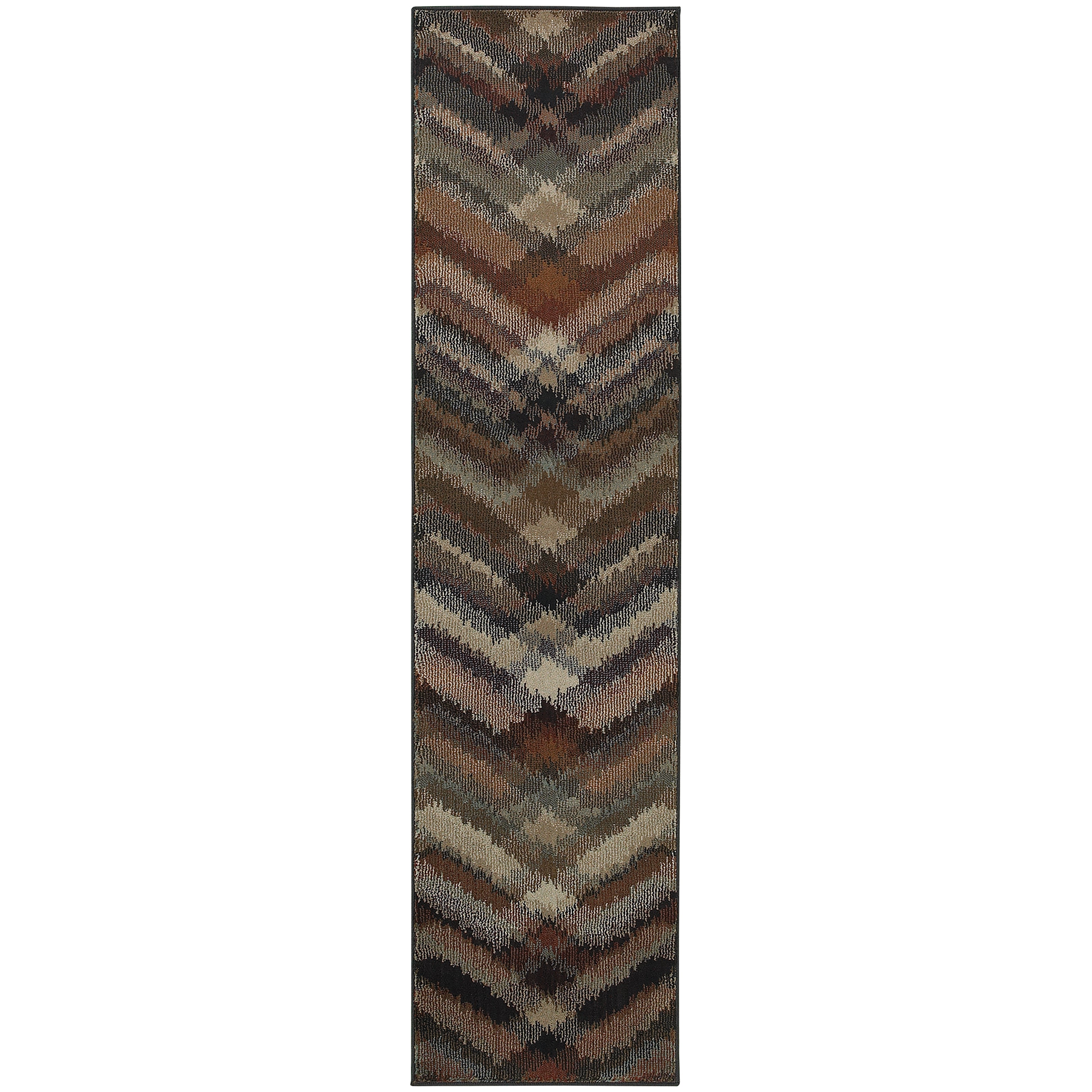Oriental Weavers Adrienne Grey/Multi Geometric 4205C Area Rug
