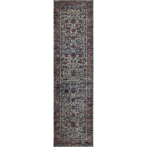 Oriental Weavers Andorra Blue/Purple Oriental 6846B Area Rug