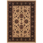 Oriental Weavers Ariana Ivory/Black Oriental 130/7 Area Rug
