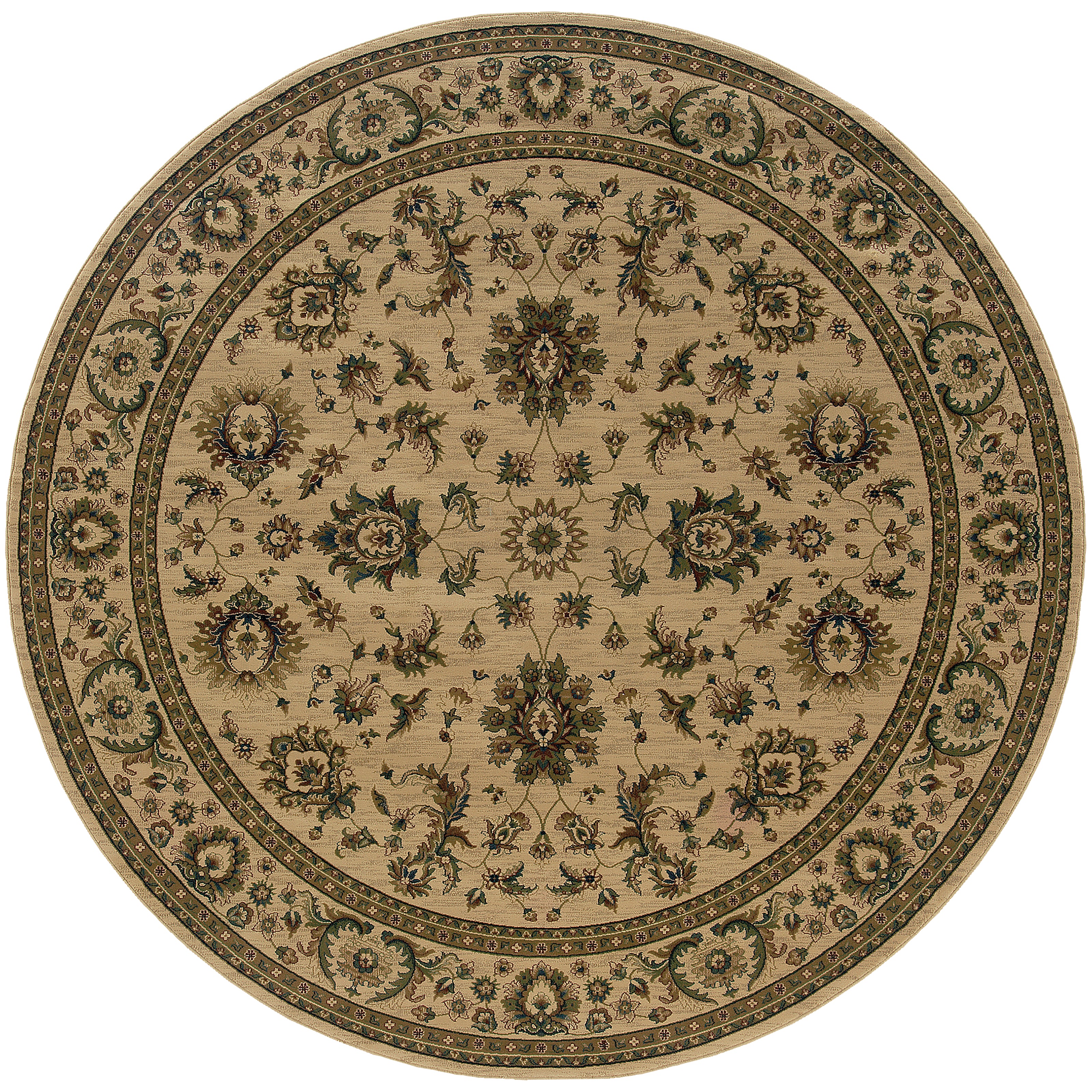 Oriental Weavers Ariana Ivory/Green Oriental 311I3 Area Rug