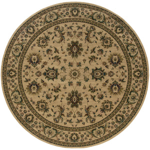 Oriental Weavers Ariana Ivory/Green Oriental 311I3 Area Rug