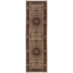 Oriental Weavers Ariana Ivory/Black Oriental 095I8 Area Rug