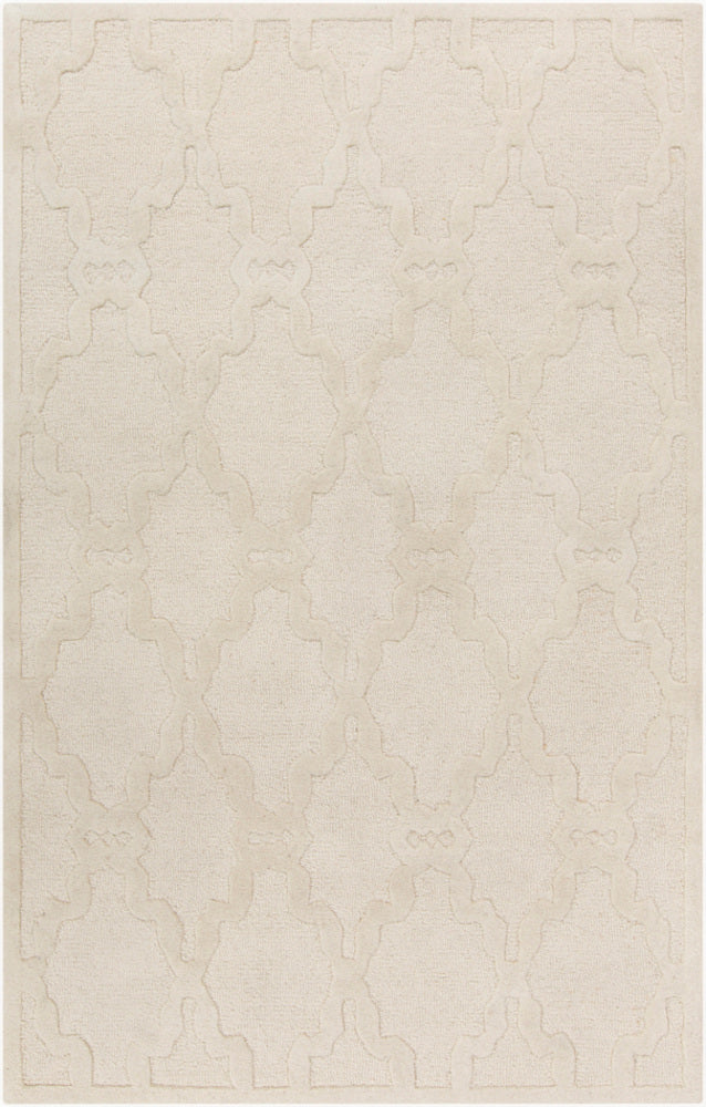 Surya Chandler CHA4000 Neutral Solids and Borders Area Rug