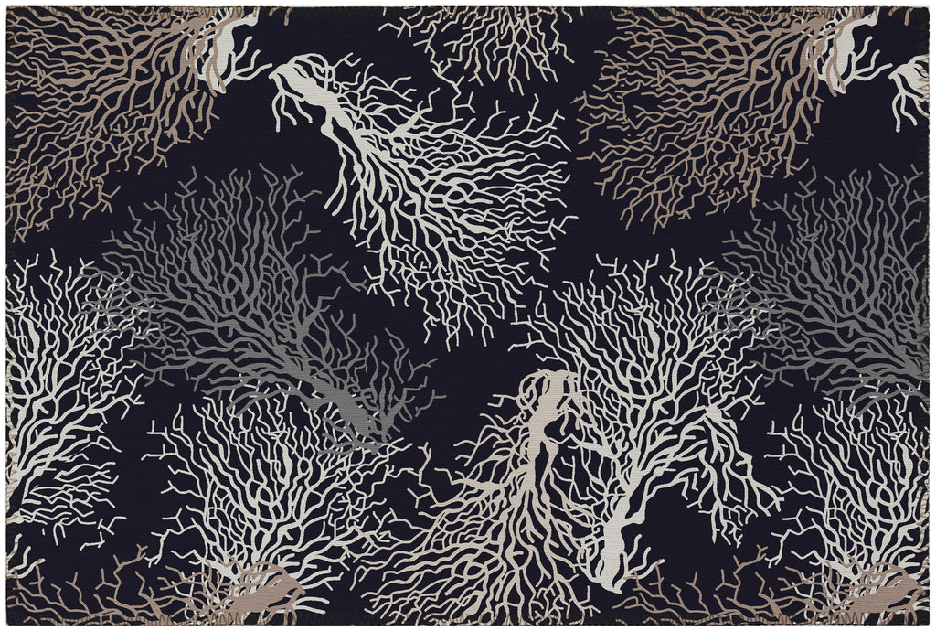 Dalyn SZ3 Black Area Rug