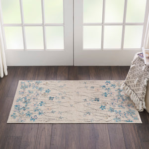 Nourison Tranquil TRA04 Ivory Area Rug