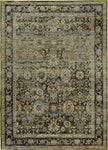 Oriental Weavers Andorra 7125C Oriental Area Rug, Green/Brown, 3'3"x5'2"