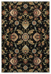 Oriental Weavers Kashan 9946K Floral Area Rug, Black/Multi, 9'10"x12'10"