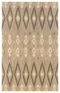 Oriental Weavers Anastasia 68001 Abstract Area Rug, Beige/Ivory, 8'x10'