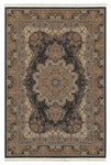 Oriental Weavers Masterpiece 5501K Area Rug, Black/Multi, 3'10"x5'5" Rectangle
