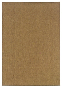 Oriental Weavers Karavia Sand Solid 2160X Area Rug, Rectangular 7'10"x10'10"