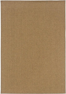 Oriental Weavers Karavia Tan Solid 2160N Area Rug, Rectangular 7'10"x10'10"