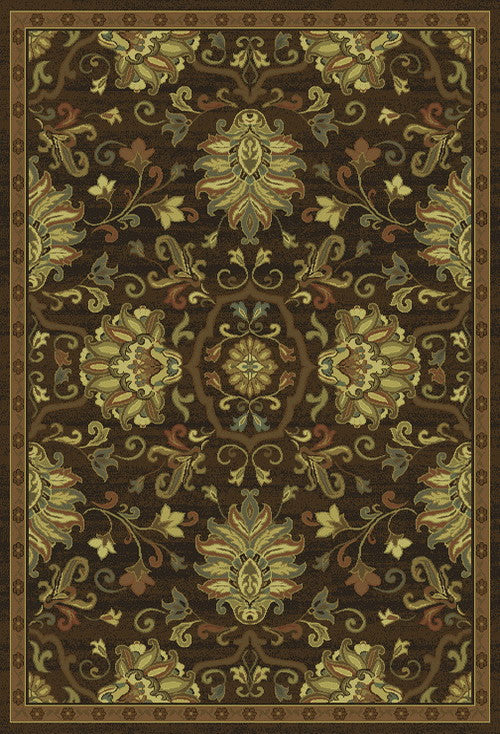 Oriental Weavers Hudson 042G1 Oriental Area Rug, Brown/Beige, 1'10"x3'3"